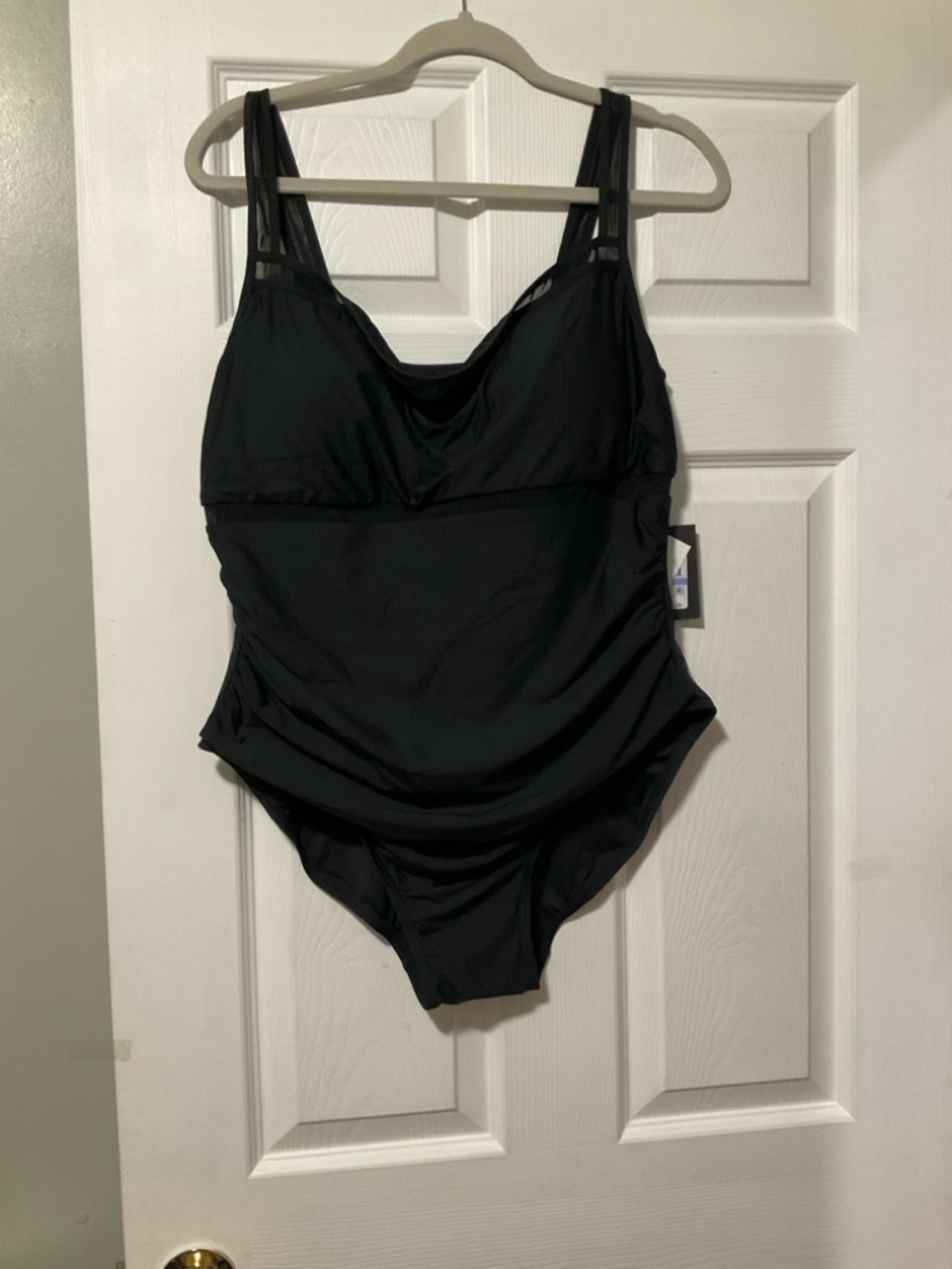Black One-Piece Swimsuit